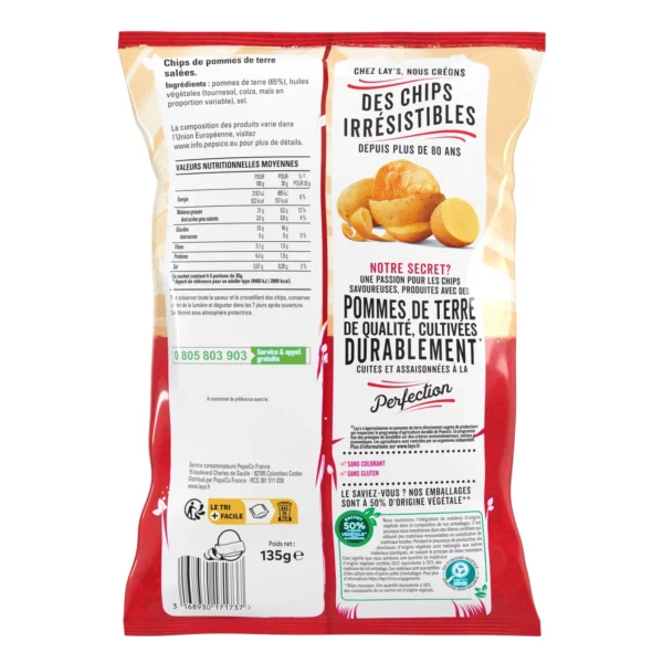 Lays Nature - 135g – Image 2