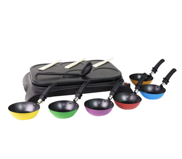 OHMEX Crêpe&Wok Party 6 personnes 1000W – Image 2