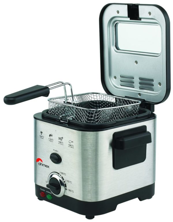 OHMEX Friteuse bol amovible 1,5L, 190*C 900W – Image 2