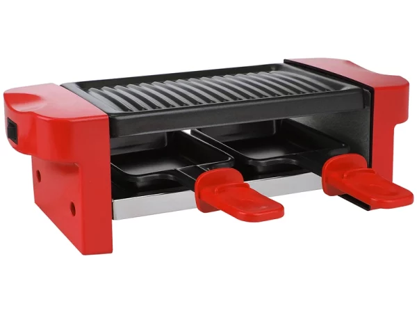 OHMEX Mini raclette&grill 2 personnes, 350W – Image 2