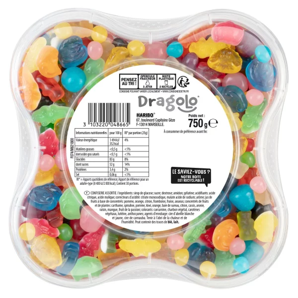 Haribo Gummies Dragolo - 750g – Image 2