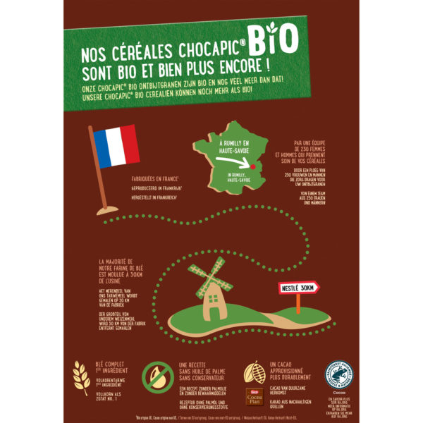 Céréales au chocolat bio CHOCAPIC - 375g – Image 3