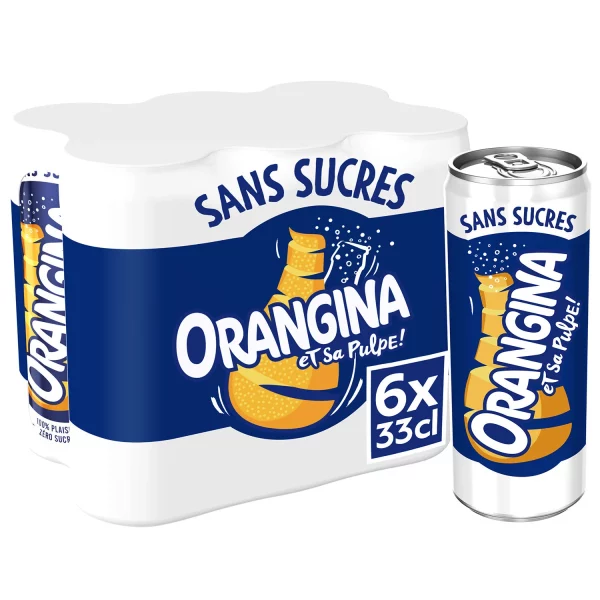 Orangina Light canette - 6x33cl