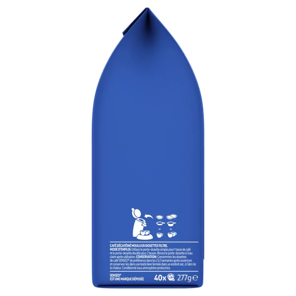 Café dosettes décafeiné Senseo - x40 - 277g – Image 3