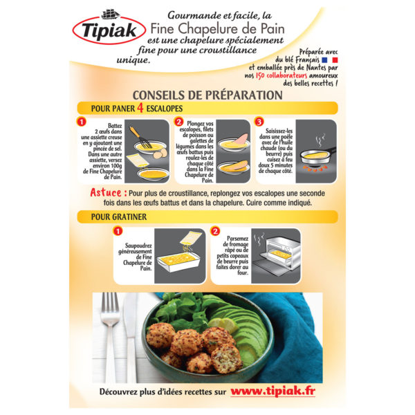 TIPIAK Fine chapelure de pain - 275g – Image 3