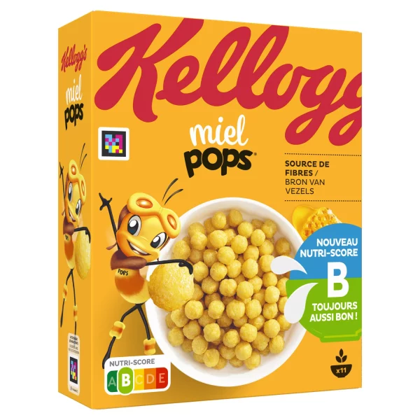 Céréales miel pops KELLOGG'S - 400g