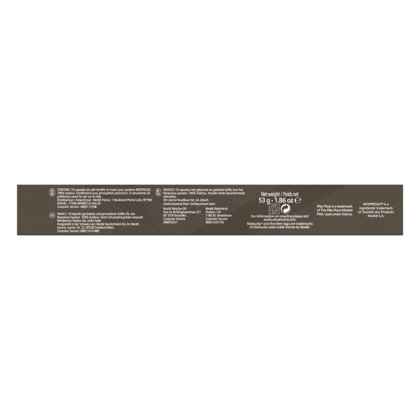 Café capsules Espresso Pike Place Roast int.7 Starbucks 10x - 57g – Image 4
