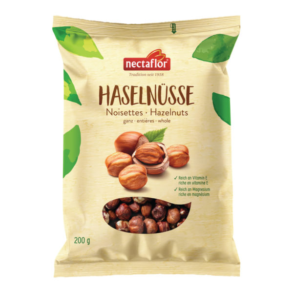 Noisettes entières Nectaflor - 200g