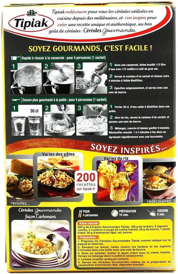 TIPIAK Céréales gourmandes sachets express - 2x200g – Image 3