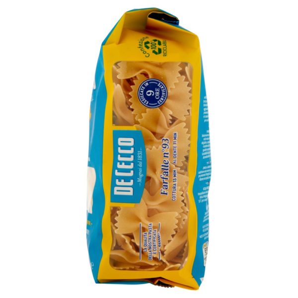 De Cecco Farfalle n° 93 - 500g – Image 3