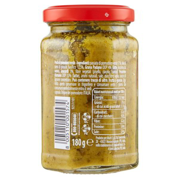 Mutti Pesto verde di pomodoro - 180g – Image 2