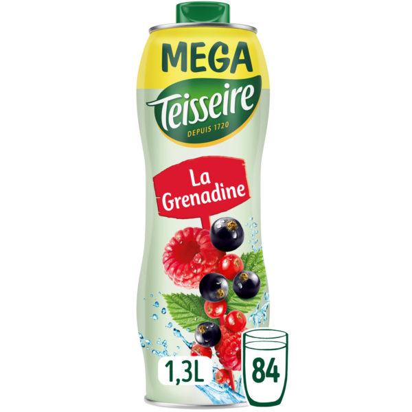Sirop grenadine Teisseire MEGA - 130cl
