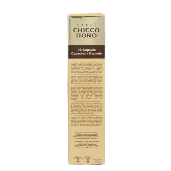 Café Chicco d'Oro Espresso - 10 capsules – Image 2