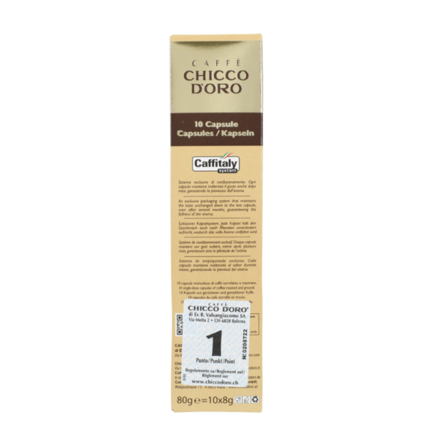 Café Chicco d'Oro Espresso - 10 capsules – Image 3