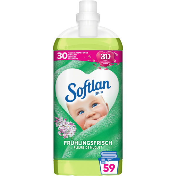 Softlan ultra adoucissant Spring Fresh - 1,3L