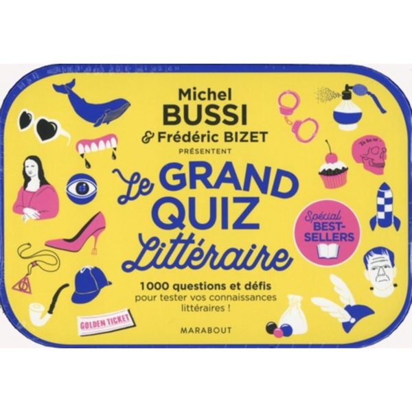 Michel Bussi et Frédérique Bizet : Le grand Quiz littéraire