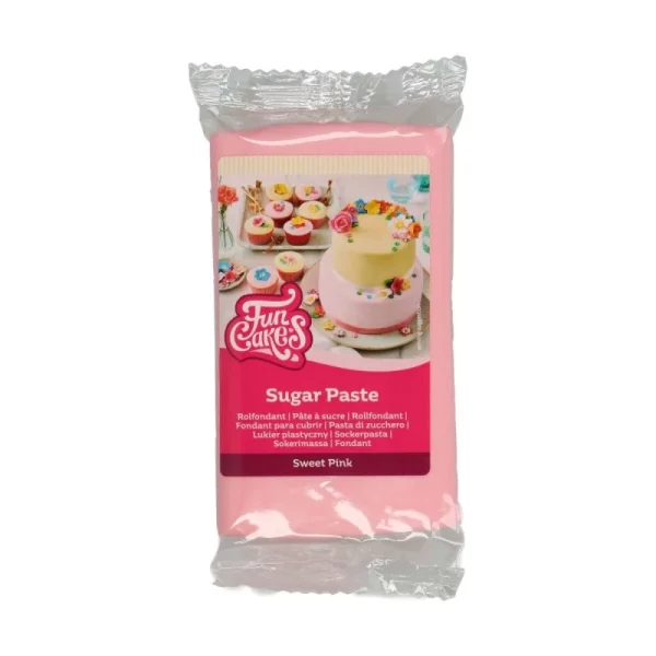 Pâte à sucre FunCakes "Sweet Pink" 250g