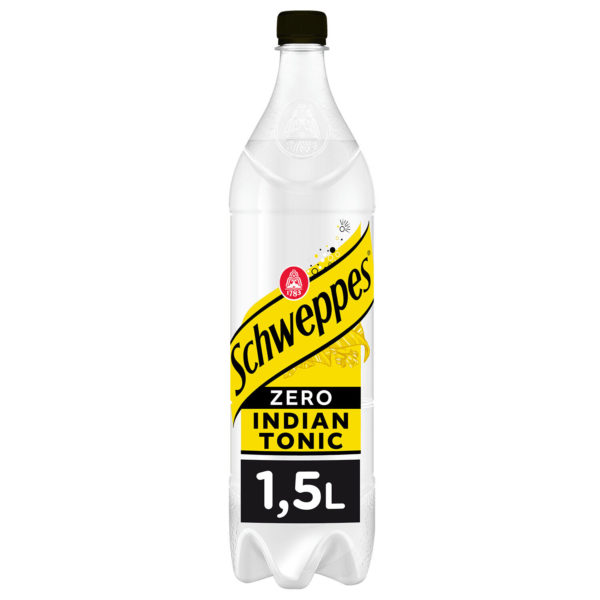 SCHWEPPES Soda Zero Indian Tonic - 1,5l
