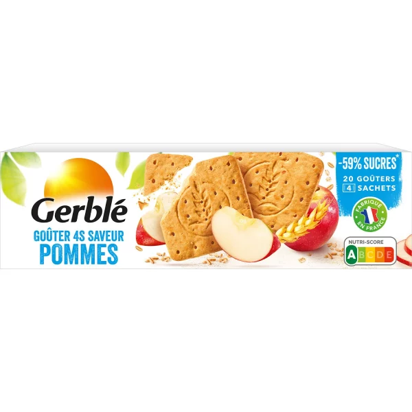 Gerblé Biscuit goûters 4S aux pommes - 360g