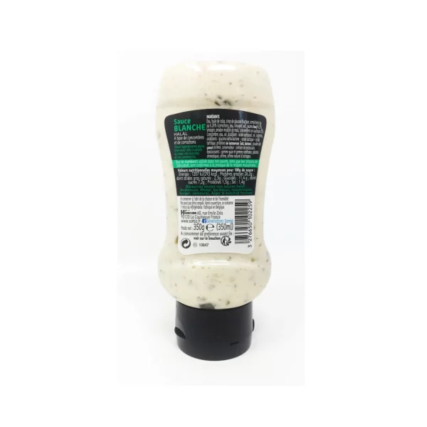 Sauce halal blanche SAMIA - 350ml – Image 2