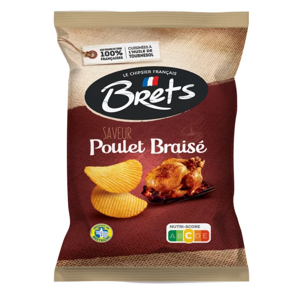 Chips poulet braisé BRET'S - 125g