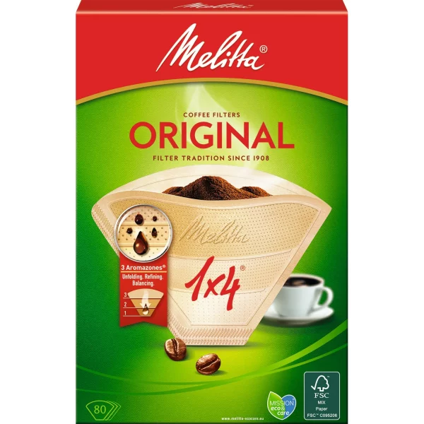 Filtre à Café 1x4 Brun MELITTA
