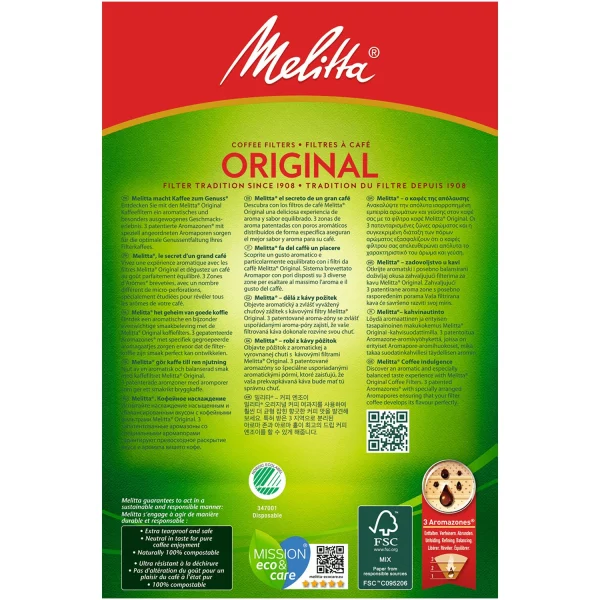 Filtre à Café 1x4 Brun MELITTA – Image 2