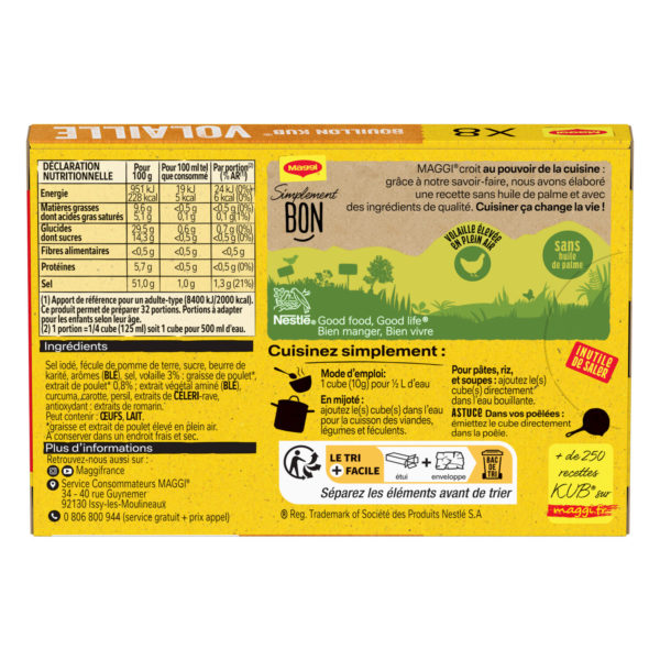 Bouillon volaille MAGGI - 180g – Image 2