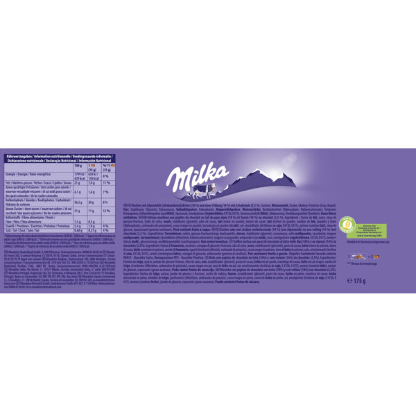 Milka Gâteaux au chocolat et aux pépites Cake & Choc - 175g – Image 2