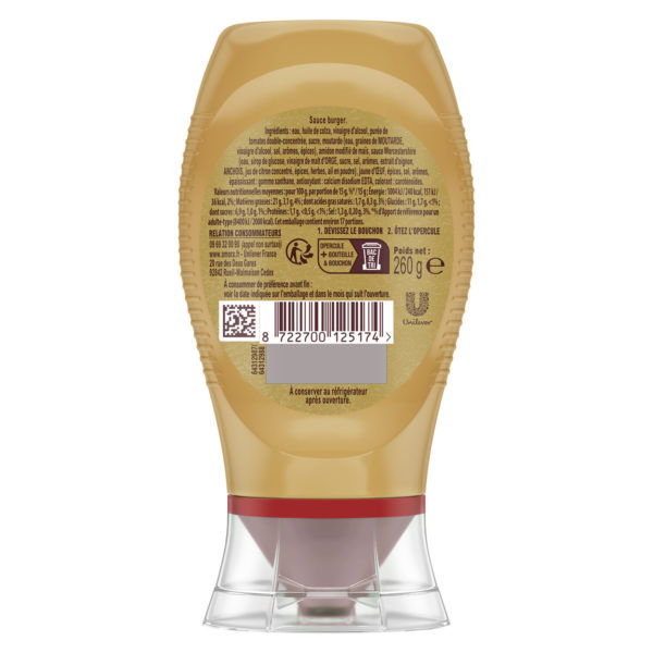 Sauce Burger AMORA - 260g – Image 2
