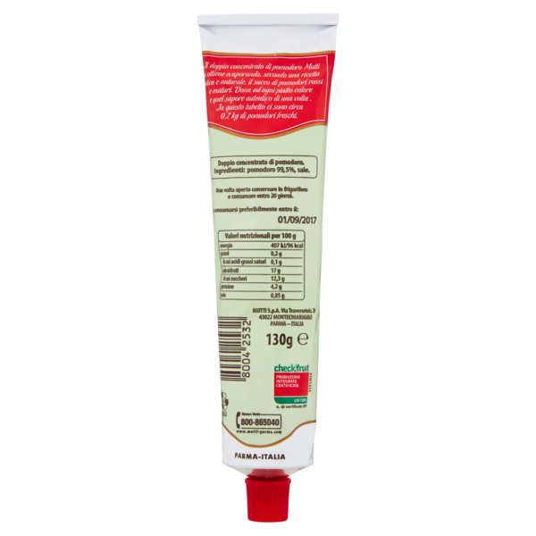 Mutti Concentré Double Tomate - 130 g – Image 2