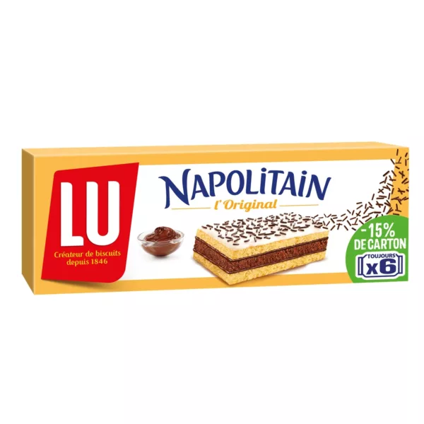 Gâteau Lu Napolitain - 180g