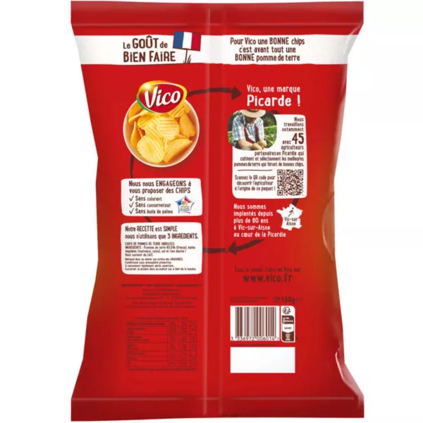 Vico Chips Extra Craquantes - 150g – Image 2