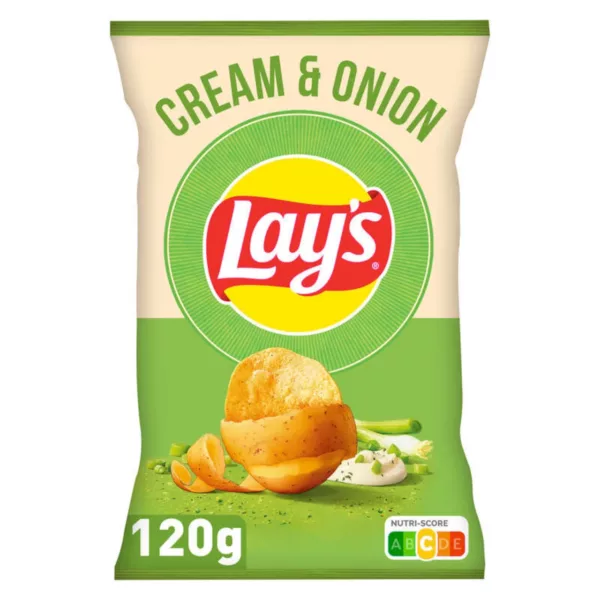 Lay's Chips Cream Onion - 120g