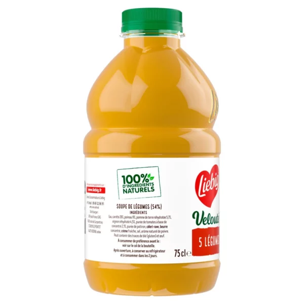 Liebig Soupe 5 légumes - 75cl – Image 2