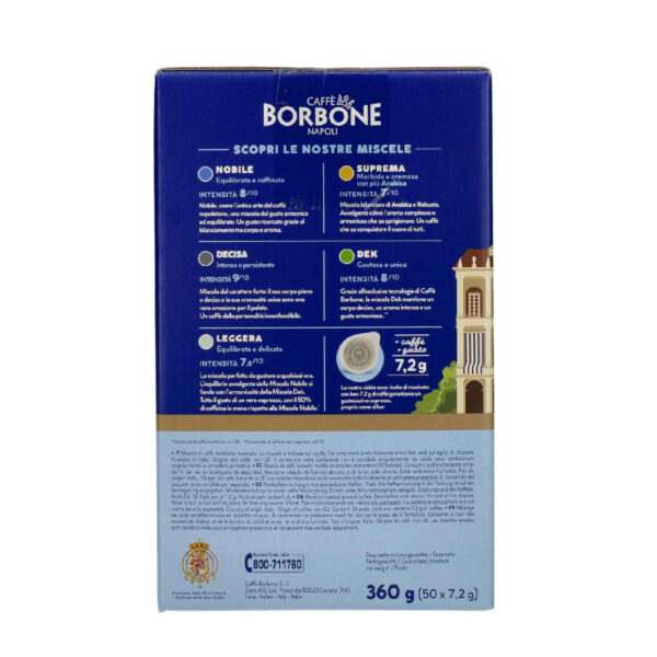 Caffè Borbone Napoli Nobile Dosette - x50 – Image 2