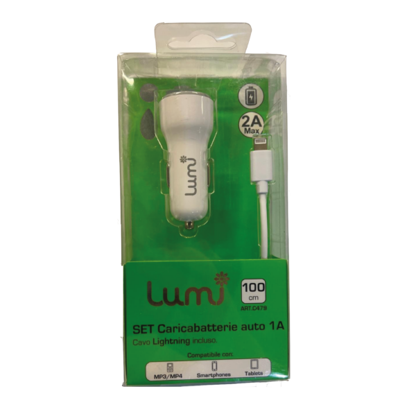 Lumi chargeur Type Lightning - Chargeur voiture